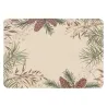 Sets de table en vinyle Pomme de pin