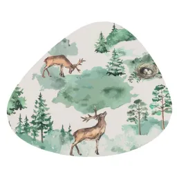 Sets de table en vinyle cerf dans la forêt