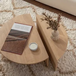 Table basse en aggloméré Podium
