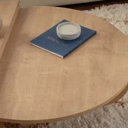 Table basse en aggloméré Podium