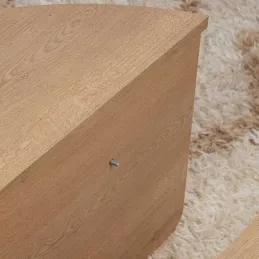 Table basse en aggloméré Podium