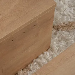 Table basse en aggloméré Podium