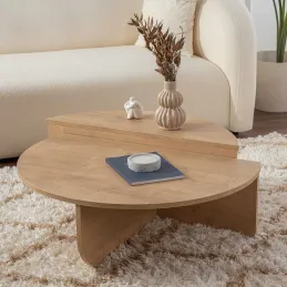 Table basse en aggloméré Podium
