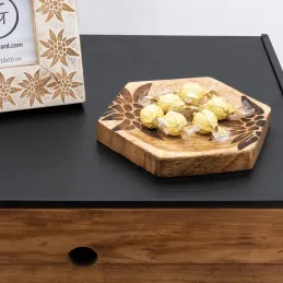 Corbeille en manguier Edelweiss