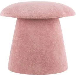 Pouf en velours Mushroom