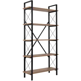 Etagère en aggloméré et métal Elysian