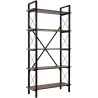 Etagère en aggloméré et métal Elysian