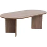 Table basse ovale en aggloméré Sable