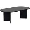 Table basse ovale en aggloméré Sable