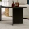 Table basse ovale en aggloméré Sable