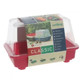 Mini serre non chauffante en plastique 29 x 19 x 19 cm Colors