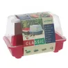 Mini serre non chauffante en plastique 29 x 19 x 19 cm Colors