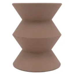 Bout de canapé en métal ZigZag