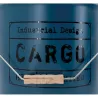Tabouret/coffre en métal Cargo