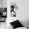 Décoration murale en métal Waves 34 x 62 cm