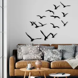 Décoration murale en métal Migration