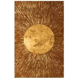 Toile décorative Gold sun 45 x 70 cm