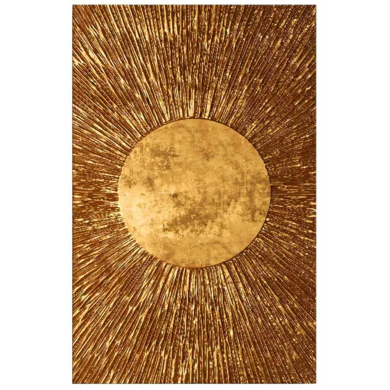 Toile décorative Gold sun 45 x 70 cm