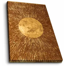 Toile décorative Gold sun 45 x 70 cm