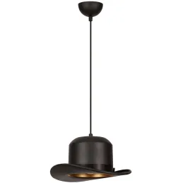 Suspension chapeau haut de forme en métal Sivani