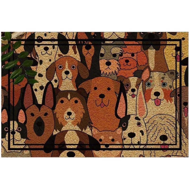 Paillasson en PVC 40 x 60 cm Door