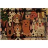 Paillasson en PVC 40 x 60 cm Door