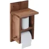 Support à papier toilettes en bois Hange