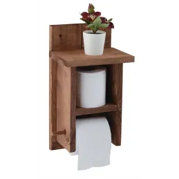 Support à papier toilettes en bois Hange