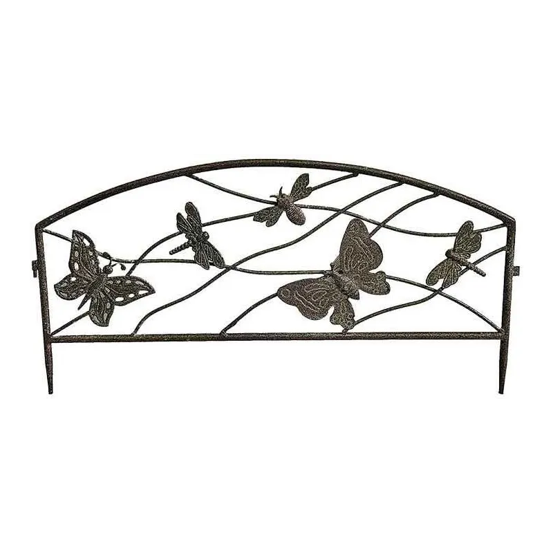 Barrière de jardinière décorative Papillons 51 x 1 x 26 cm