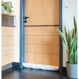 Chiens de porte en coton vichy