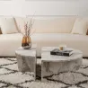 Table basse en aggloméré Podium