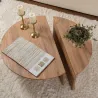 Table basse en aggloméré Podium