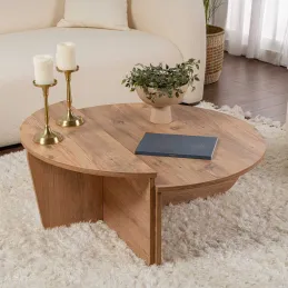 Table basse en aggloméré Podium