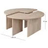 Table basse en aggloméré Moira
