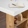 Bureau en aggloméré avec rangements Vesper
