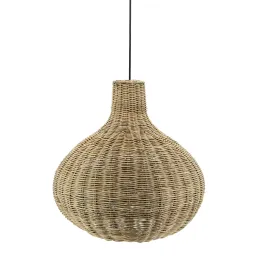 Abat-jour suspension boule en poelet
