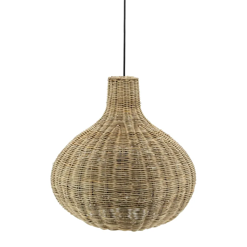 Abat-jour suspension boule en poelet