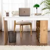 Bureau en aggloméré avec rangements Vesper