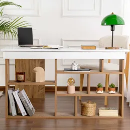 Bureau en aggloméré avec rangements Vesper