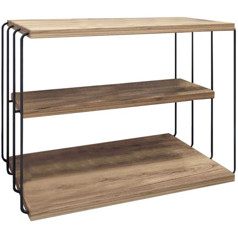 Table d'appoint avec étagère Lifon