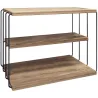 Table d'appoint avec étagère Lifon