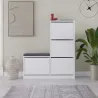 Meuble à chaussures avec banc Dude