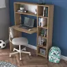 Bureau avec rangements en aggloméré Hope