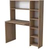 Bureau avec rangements en aggloméré Hope