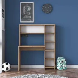 Bureau avec rangements en aggloméré Hope