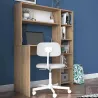 Bureau avec rangements en aggloméré Hope
