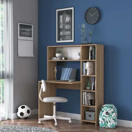 Bureau avec rangements en aggloméré Hope