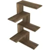 Etagère murale d'angle en aggloméré Caniko