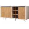 Buffet 3 portes avec niches Prava