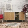 Buffet 3 portes avec niches Prava